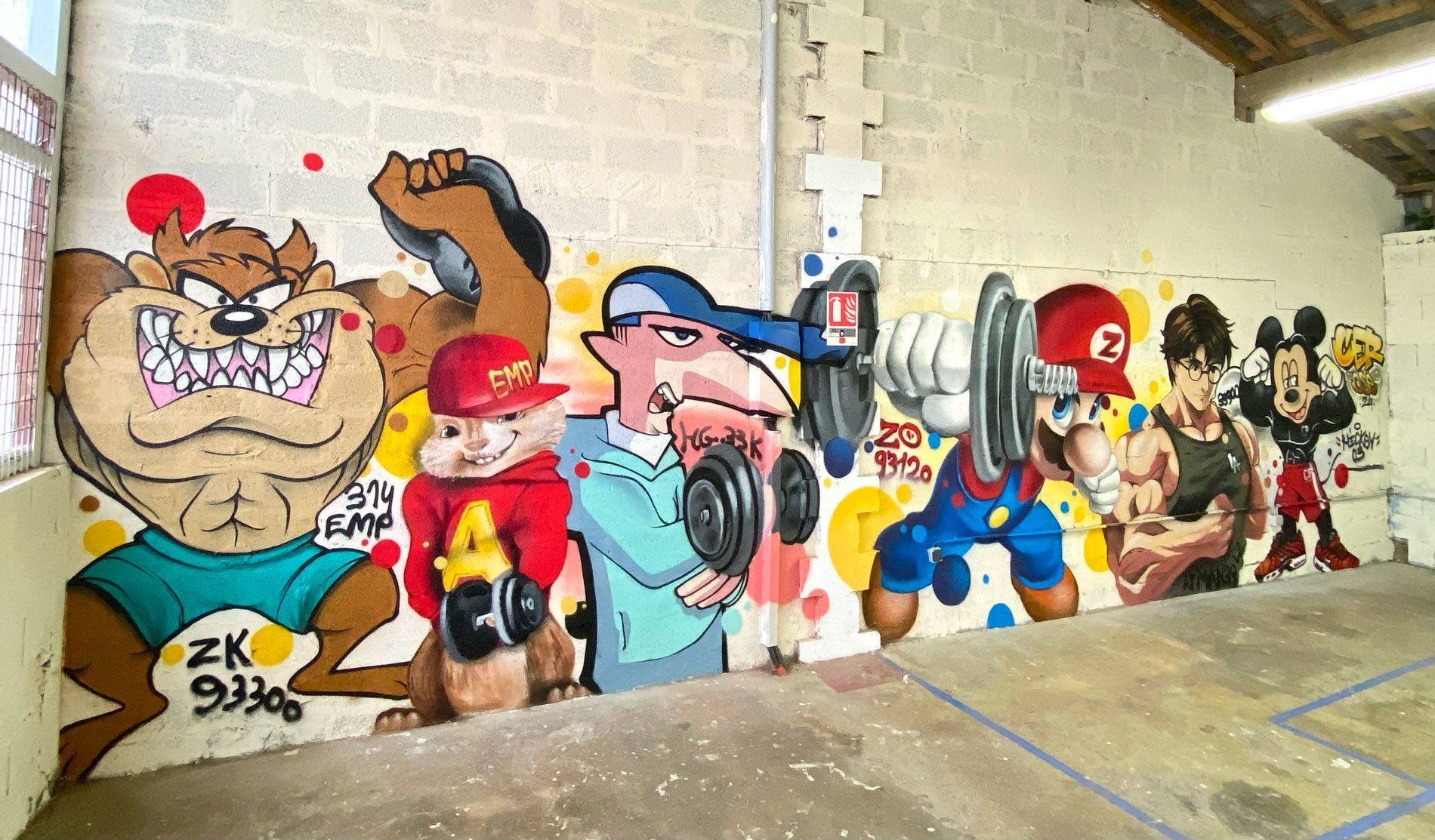 Fresque cef castelviel